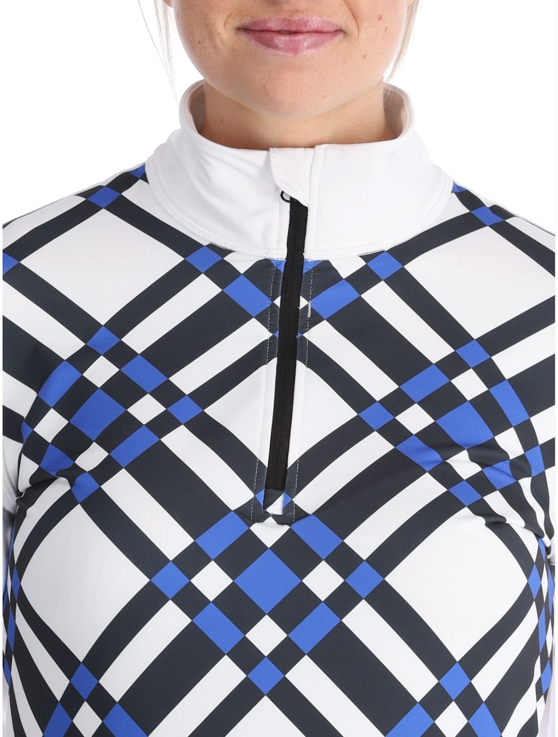 Poivre Blanc, Traditional 24PBH1940/WO/C pullover women Cross Acid Blue blue, white 