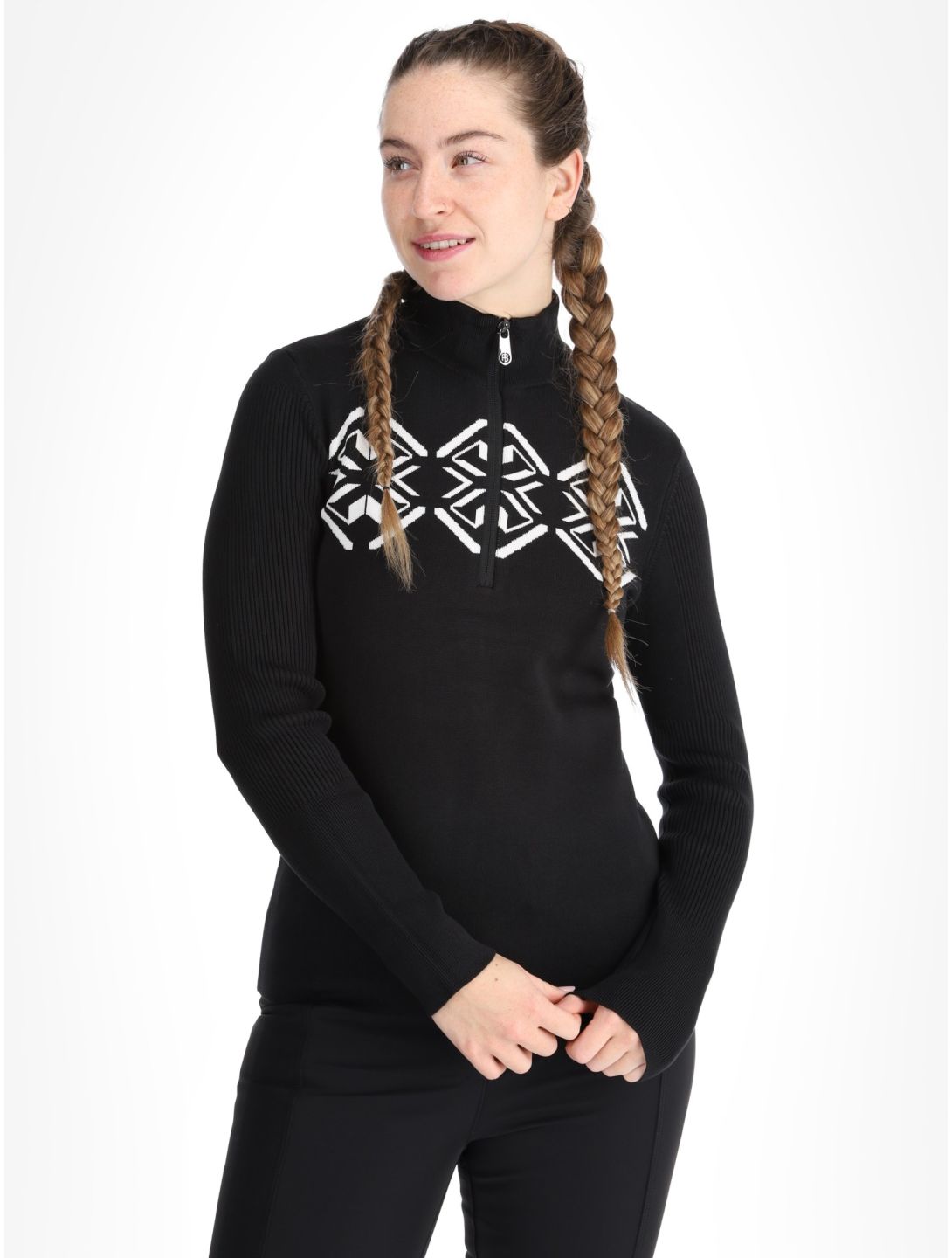 Poivre Blanc, Traditional 24PBH3540/WO pullover women Black black 