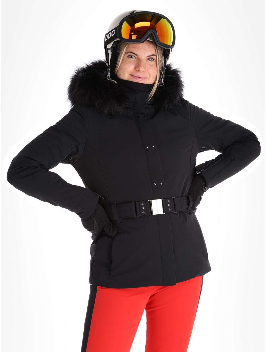 Poivre Blanc, Traditional Line W23-0801-WO ski jacket women Black black 