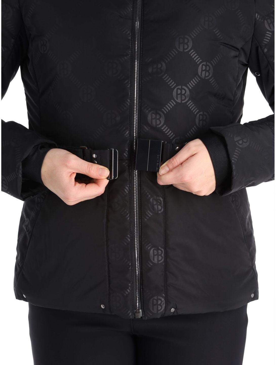 Poivre Blanc, Traditional Line W23-1003-WO/E ski jacket women Embossed Black black 