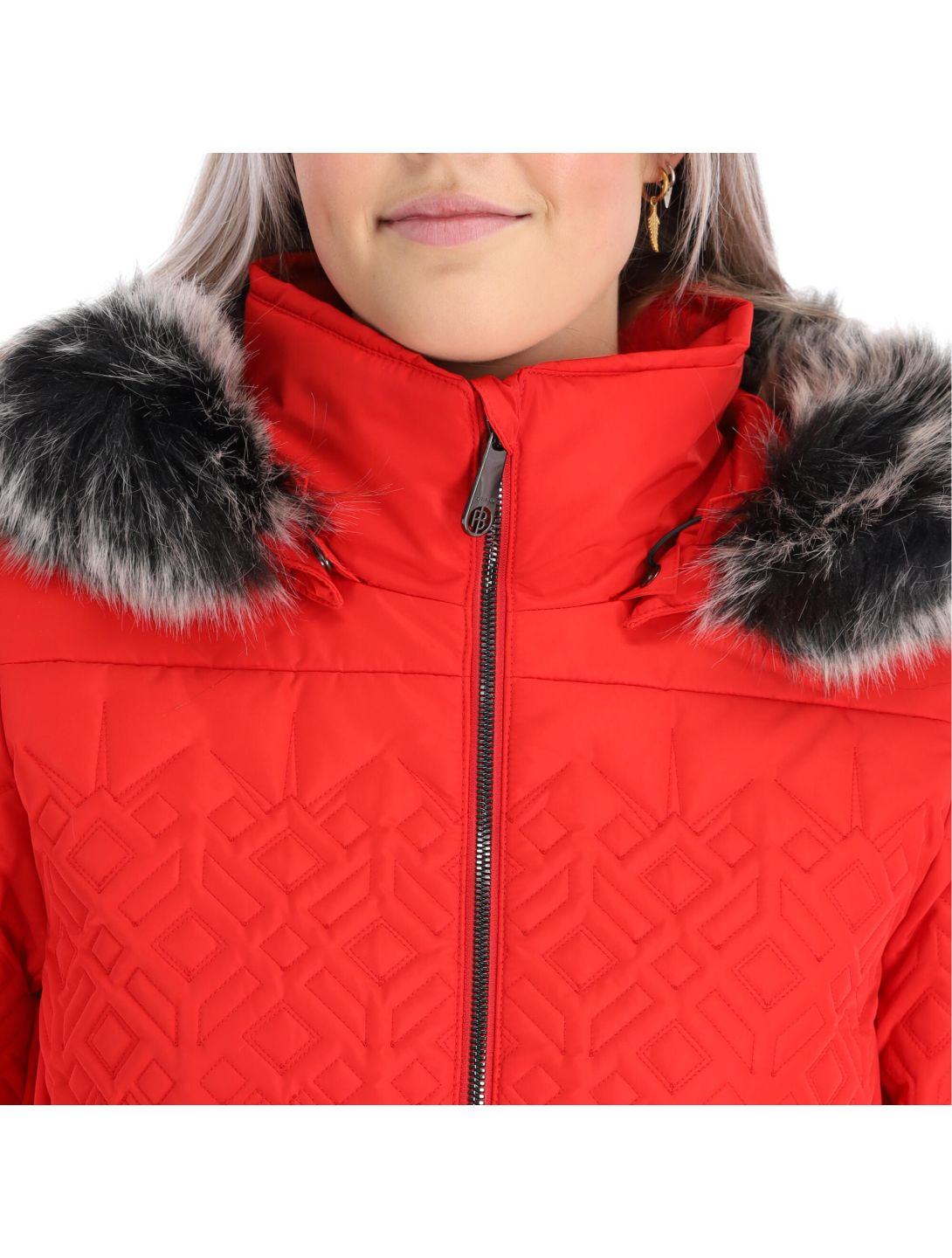 Poivre Blanc, W20-1003-Wo/A ski jacket slim fit women scarlet red