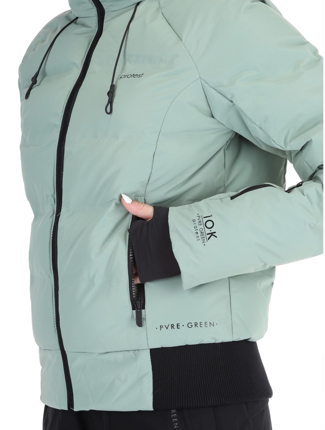 Protest, PRTALYSUMI ski jacket women Green Baygreen green 