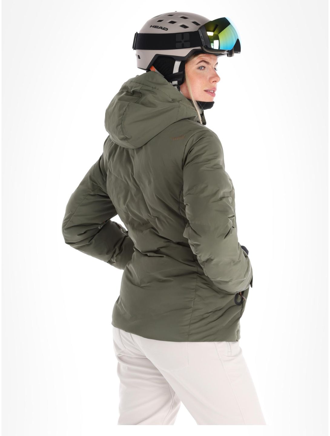 Protest, Prtartssu ski jacket women Botanic Green green 