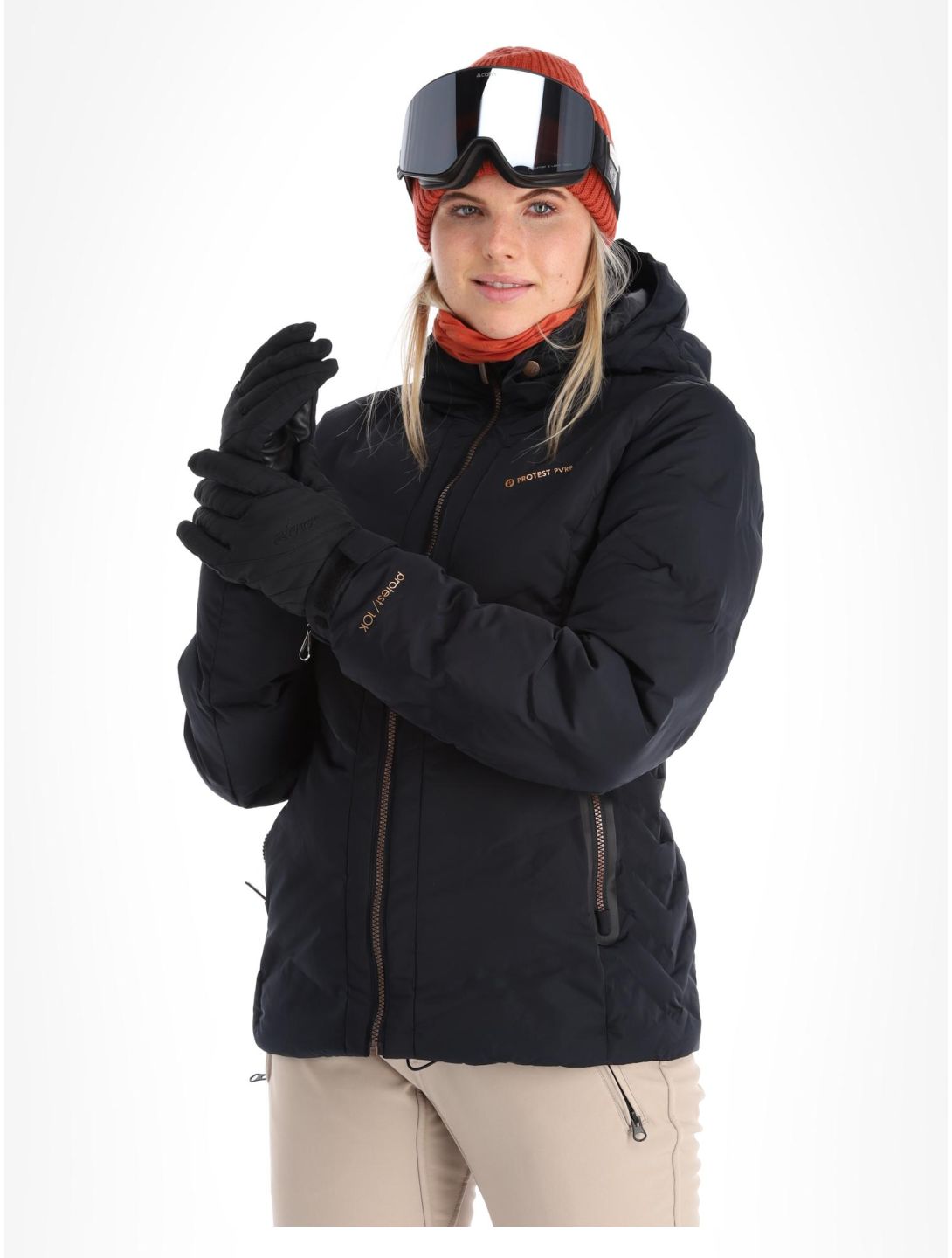 Protest, Prtartssu ski jacket women True Black black 