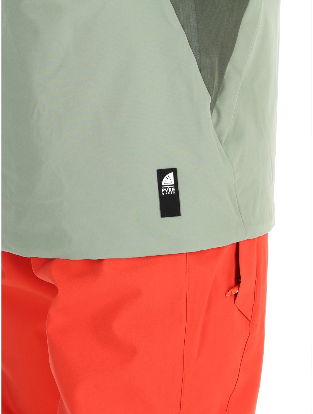 Protest, PRTBAKIE ski jacket men Thyme green 