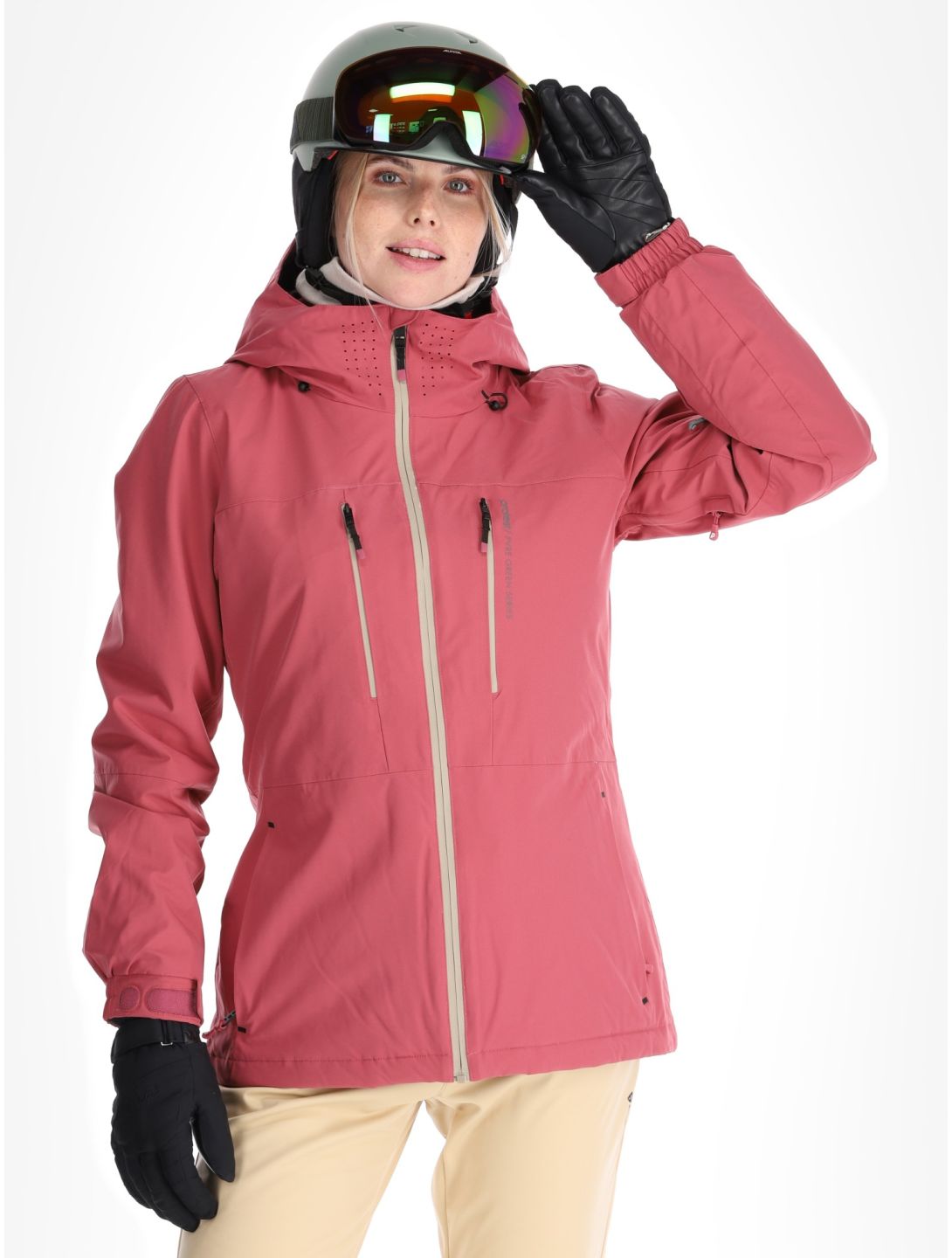 Protest, PRTBEVERLY ski jacket women Rose Dust pink 