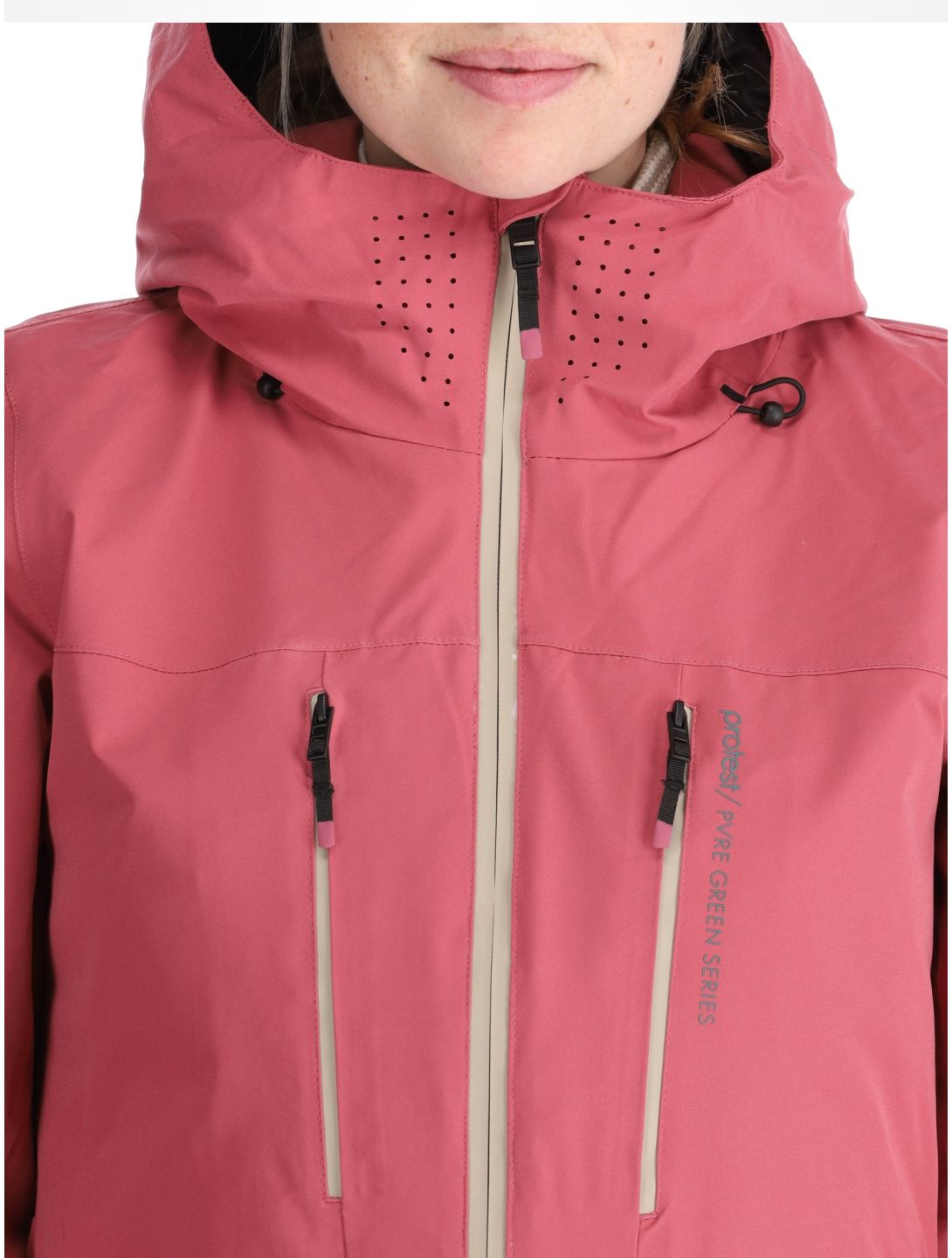 Protest, PRTBEVERLY ski jacket women Rose Dust pink 