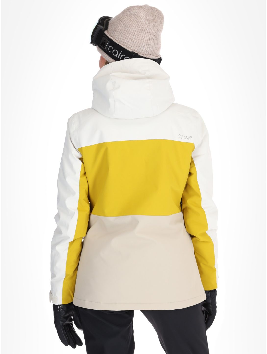 Protest, PRTCALIDA ski jacket women Kitoff White white 