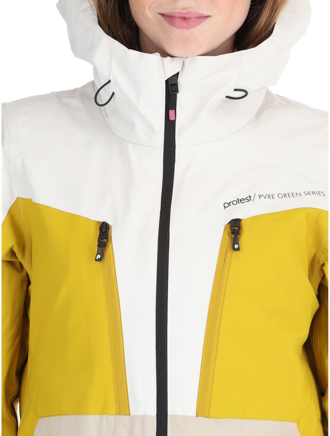 Protest, PRTCALIDA ski jacket women Kitoff White white 