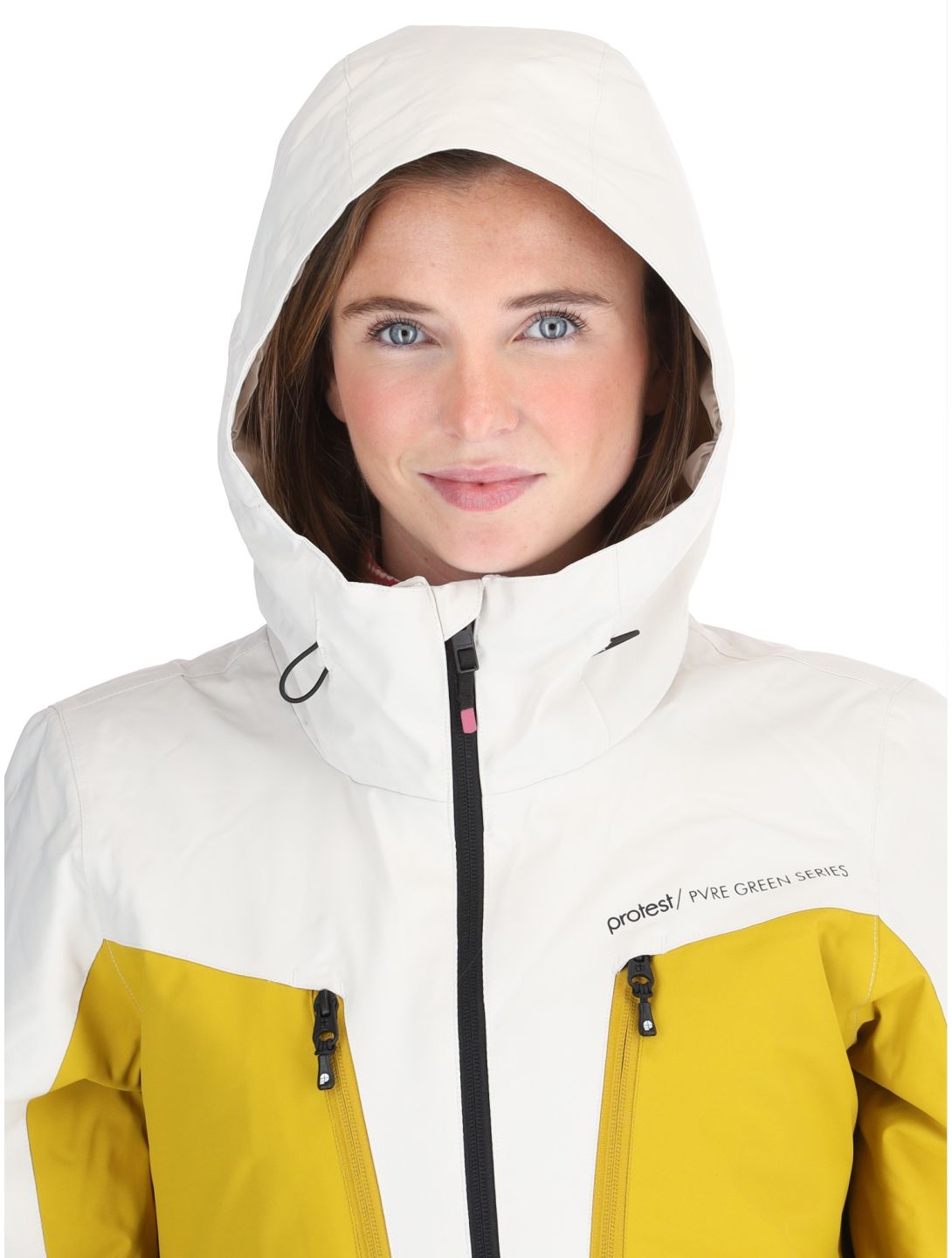 Protest, PRTCALIDA ski jacket women Kitoff White white 