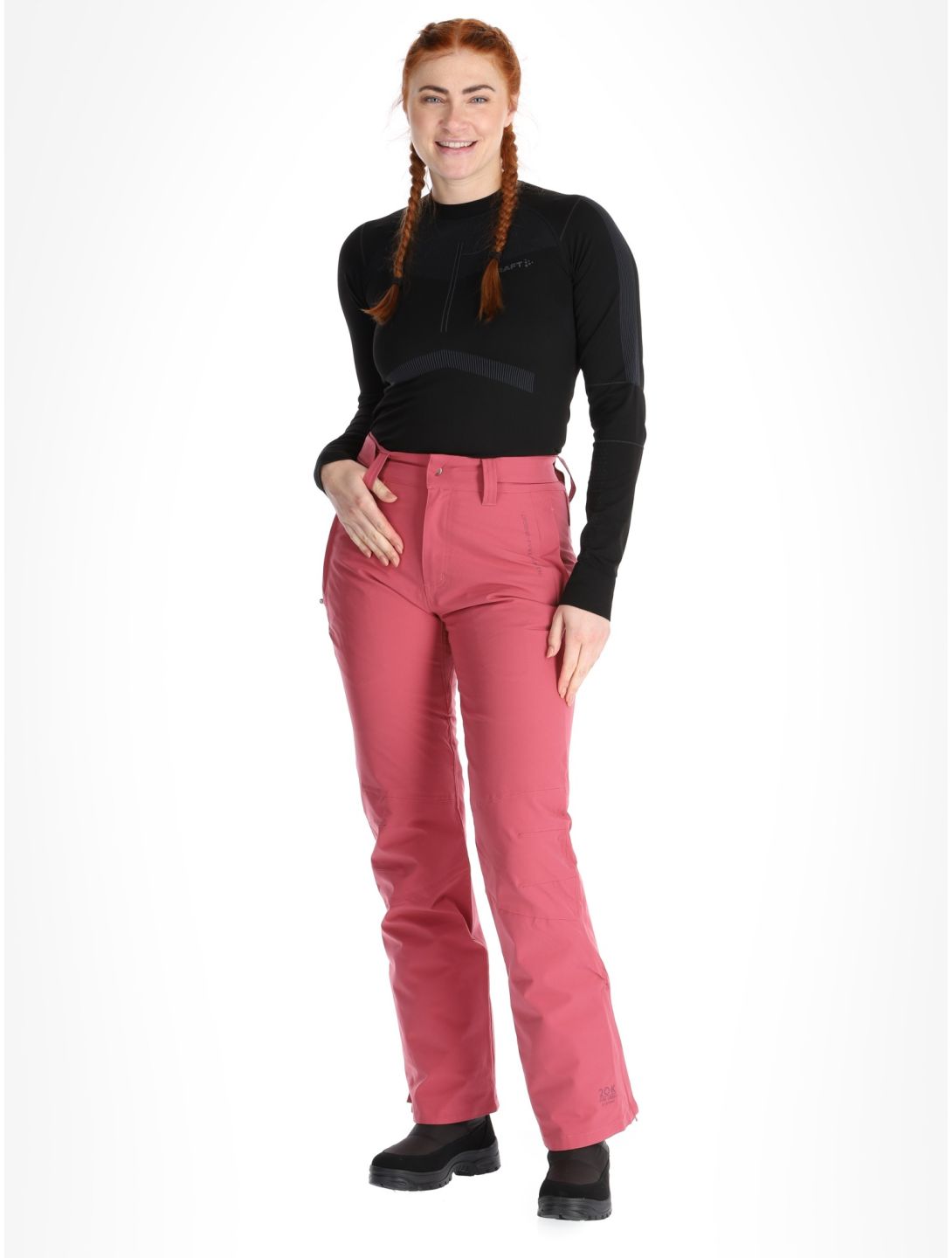 Protest, PRTCARMACKOS ski pants women Rose Dust pink 