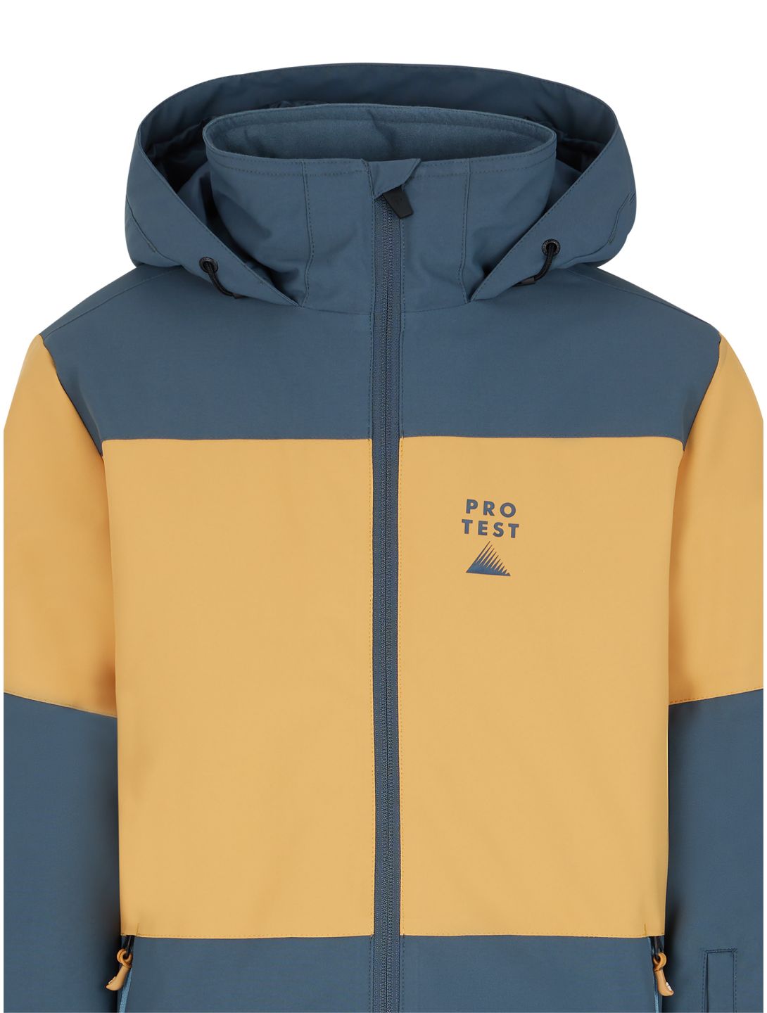 Protest, PRTDECKS JR ski jacket kids Yale Blue blue, yellow 