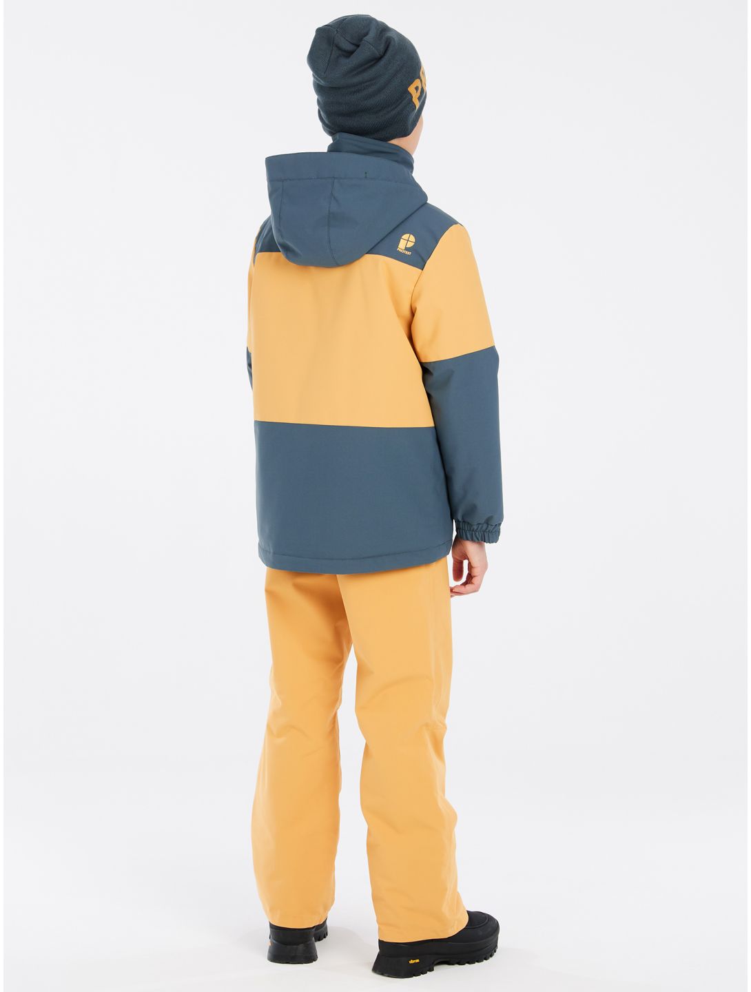 Protest, PRTDECKS JR ski jacket kids Yale Blue blue, yellow 