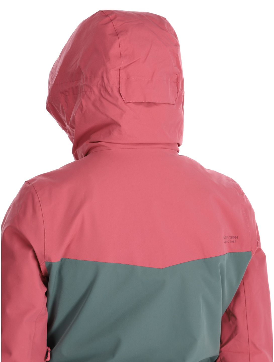 Protest, PRTDISK ski jacket women Rose Dust green, pink 