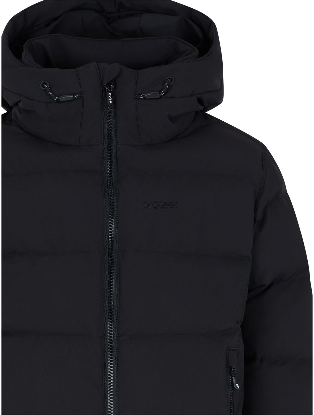 Protest, PRTELINY JR ski jacket kids True Black black 