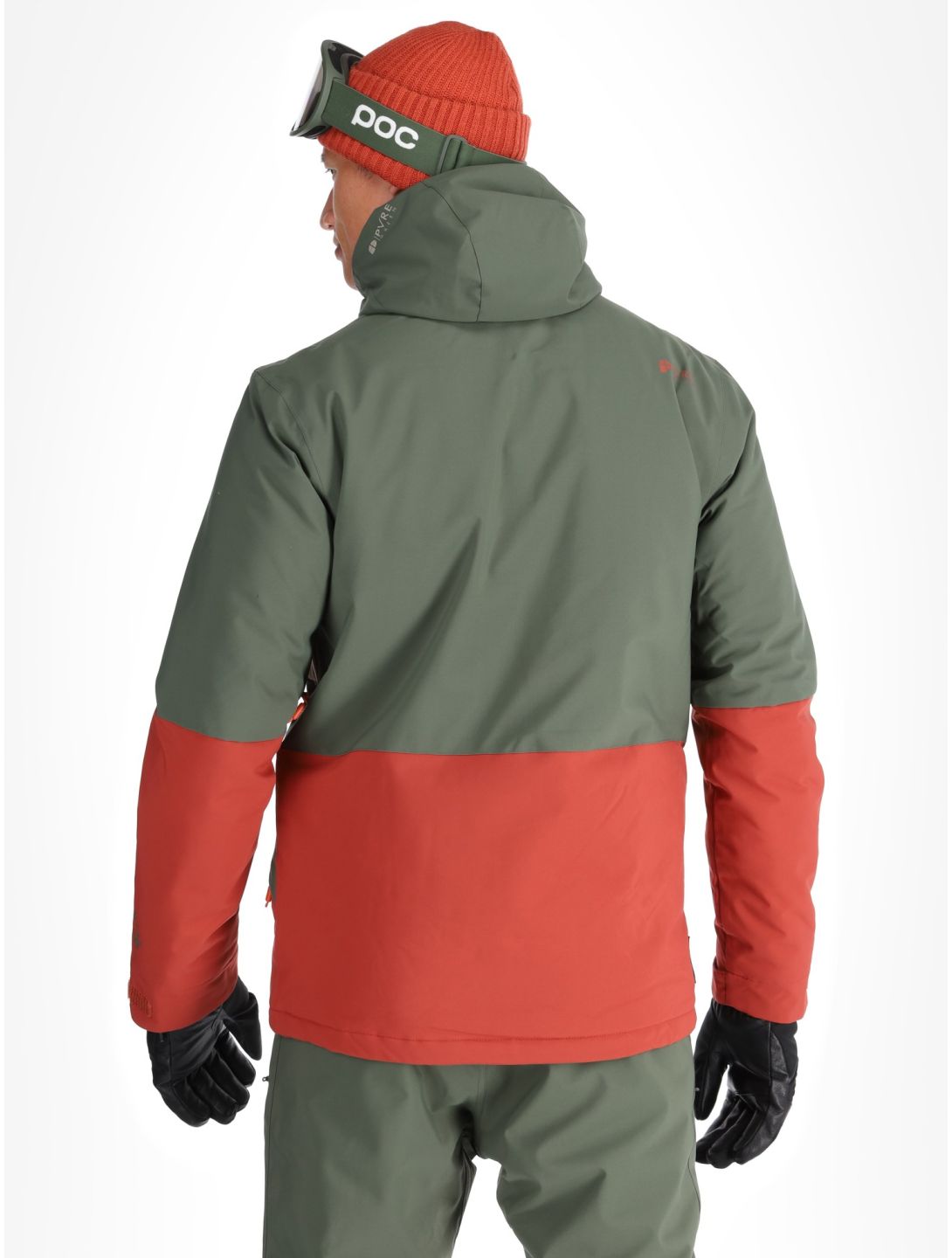 Protest, PRTENSTONE ski jacket men Barn Red green, red 