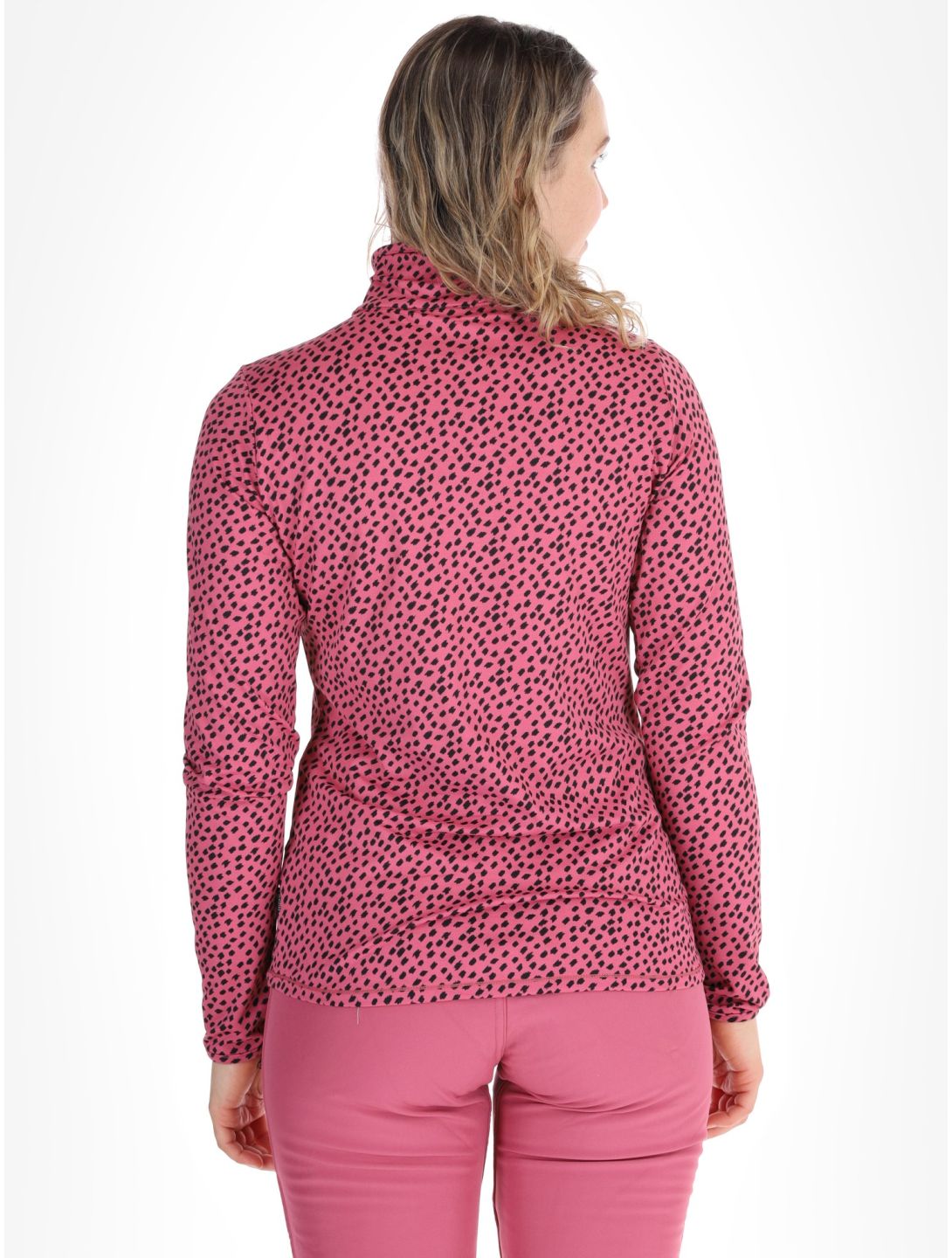 Protest, PRTKACEY 1/4 zip pullover women Rose Dust pink 