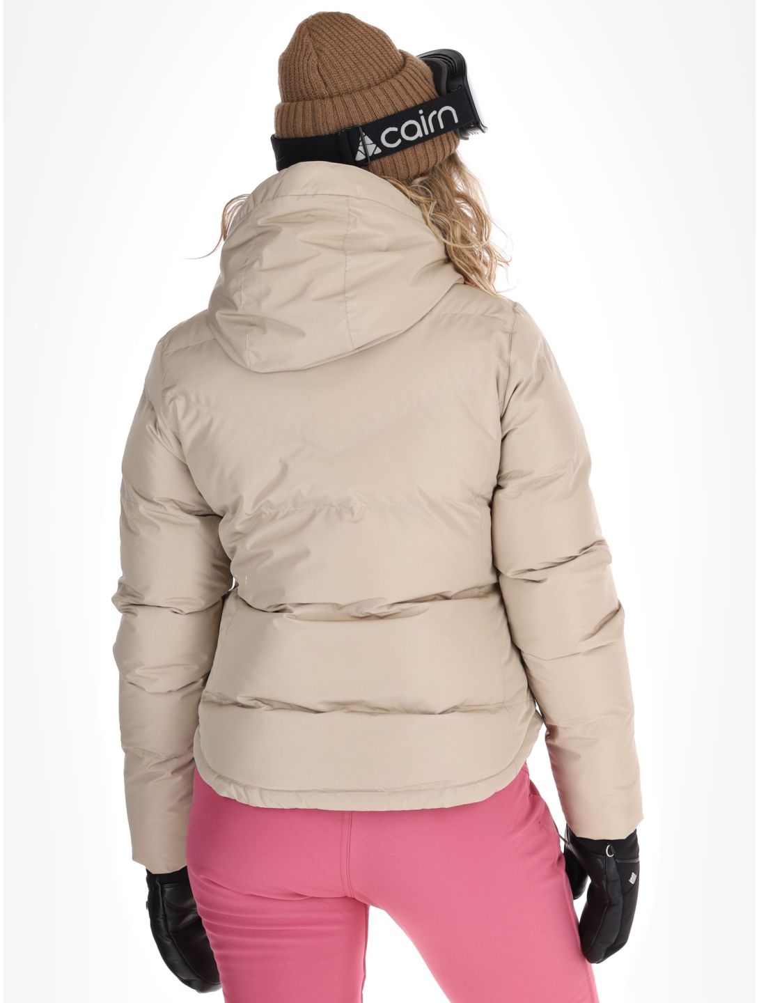 Protest, PRTLUCID ski jacket women Bamboo Beige beige 