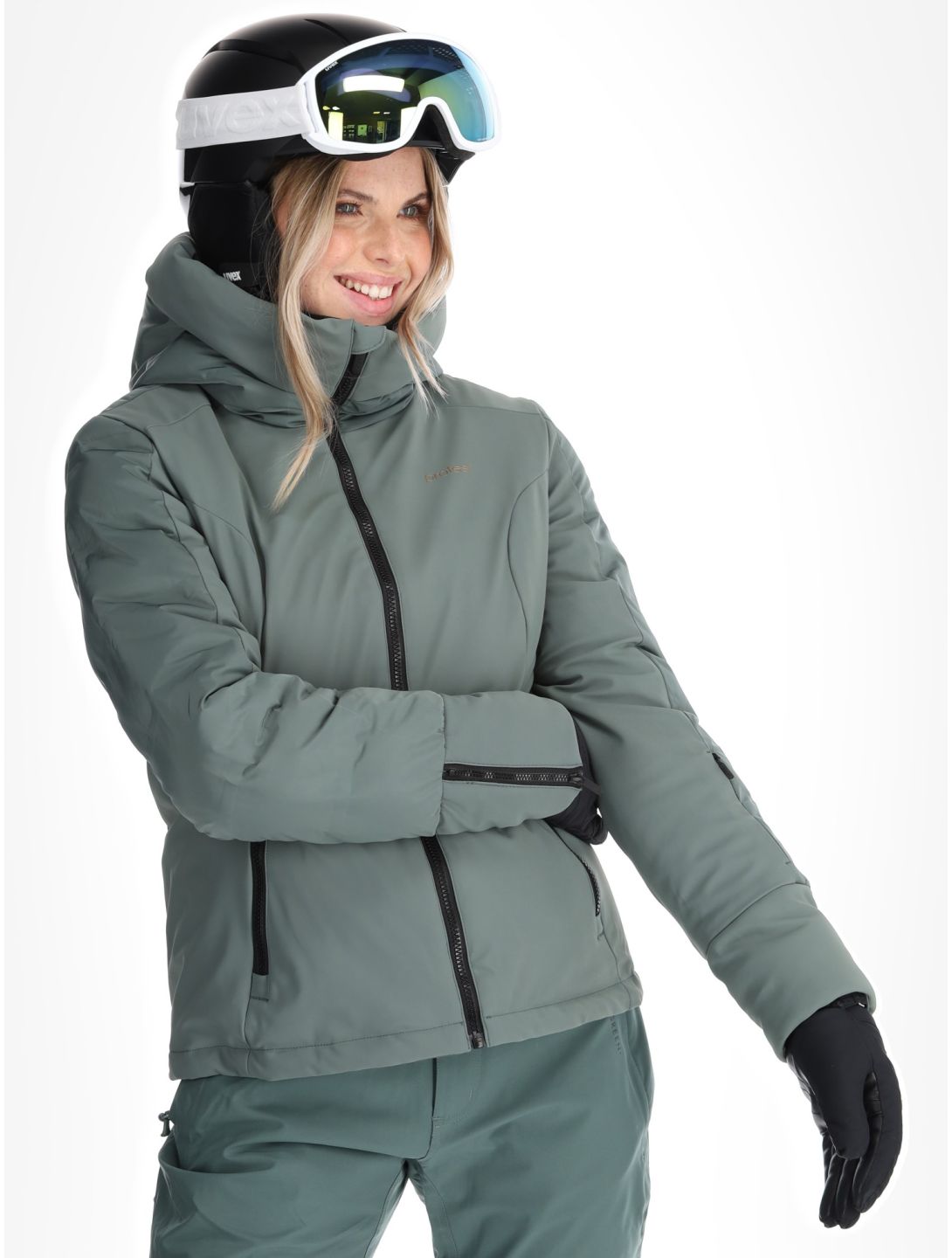 Protest, PRTMERCURY ski jacket women Evergreen green 