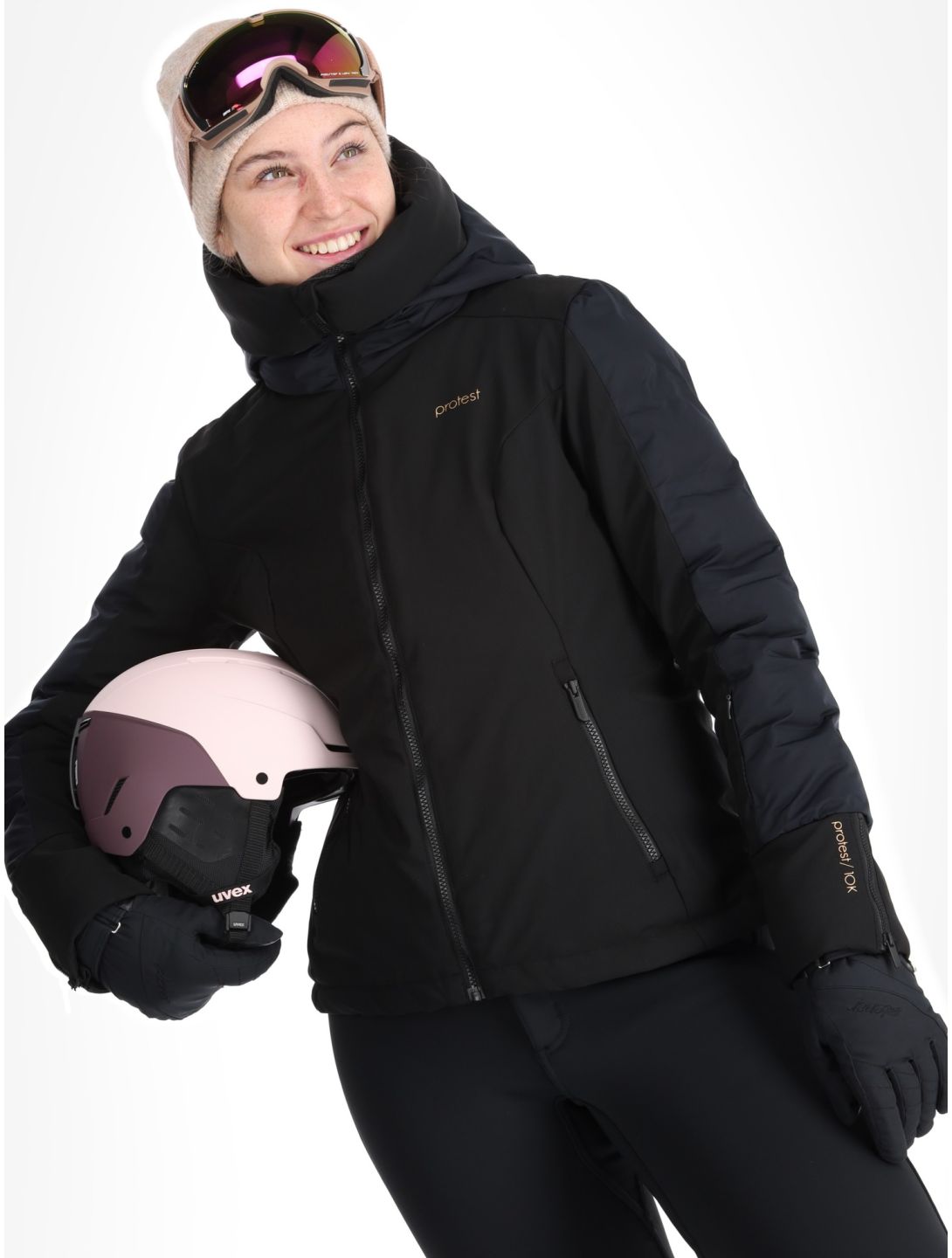 Protest, PRTMERCURY ski jacket women True Black black 