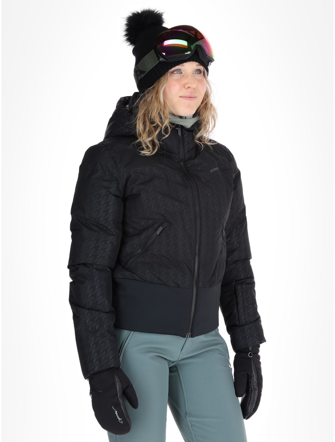 Protest, PRTMICHA ski jacket women True Black black 