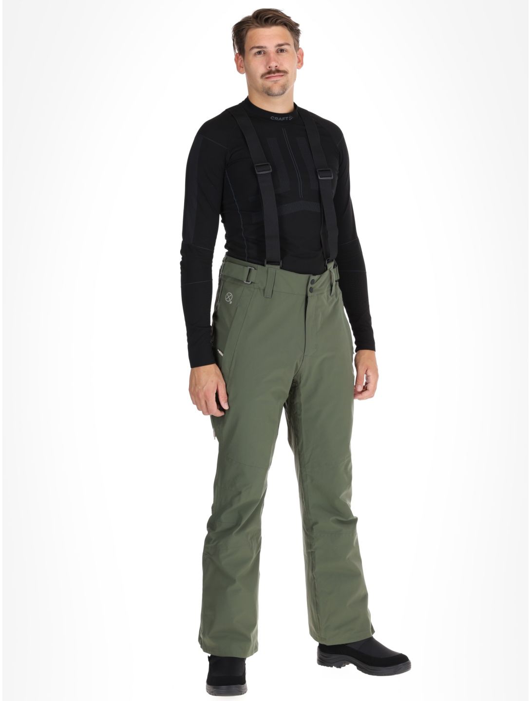 Protest, PRTMIKADO ski pants men Thyme green 