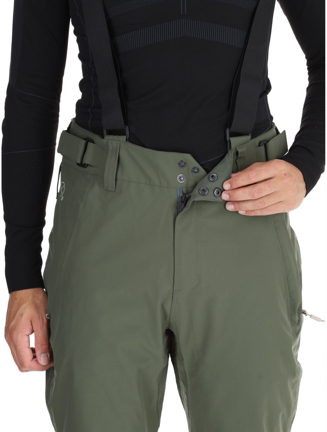 Protest, PRTMIKADO ski pants men Thyme green 