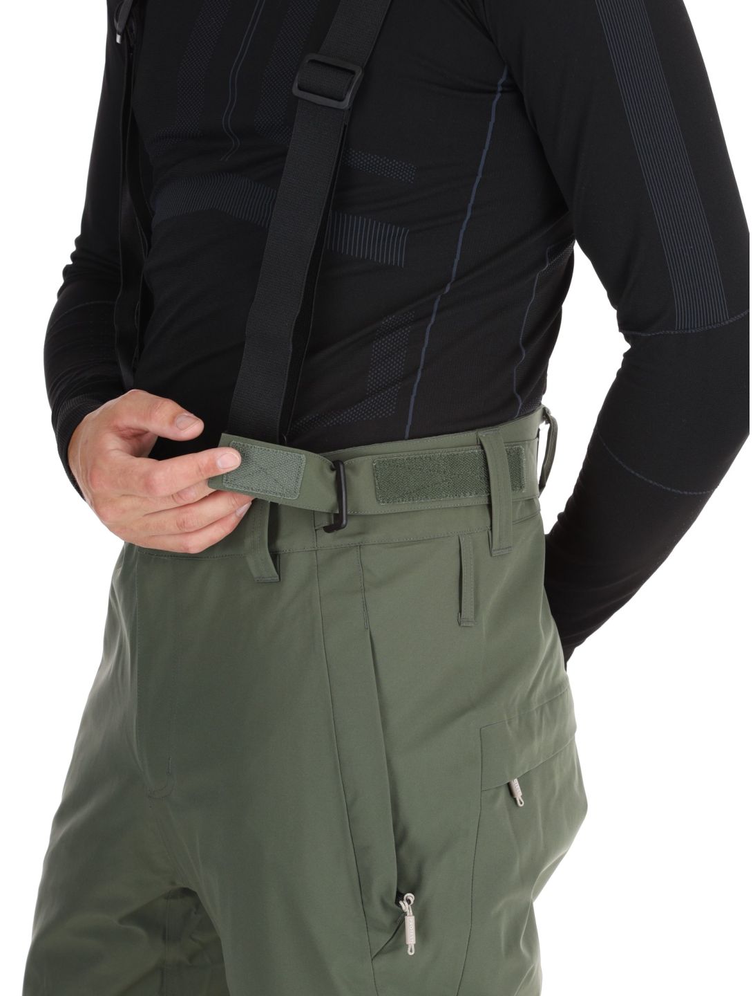 Protest, PRTMIKADO ski pants men Thyme green 