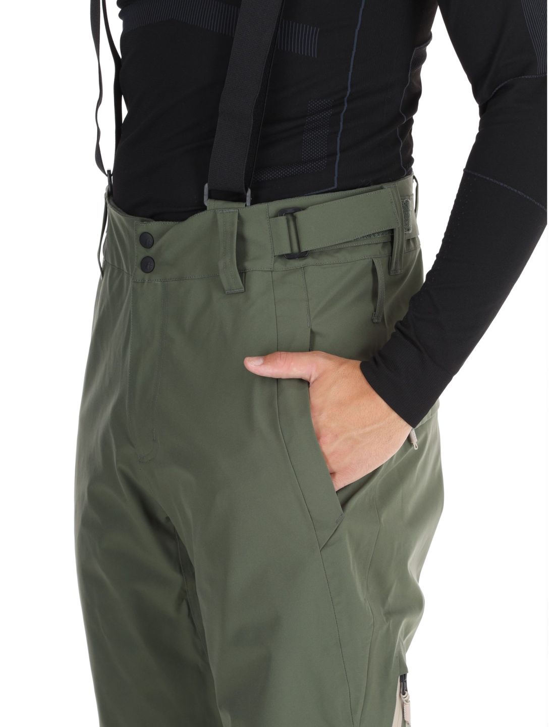 Protest, PRTMIKADO ski pants men Thyme green 