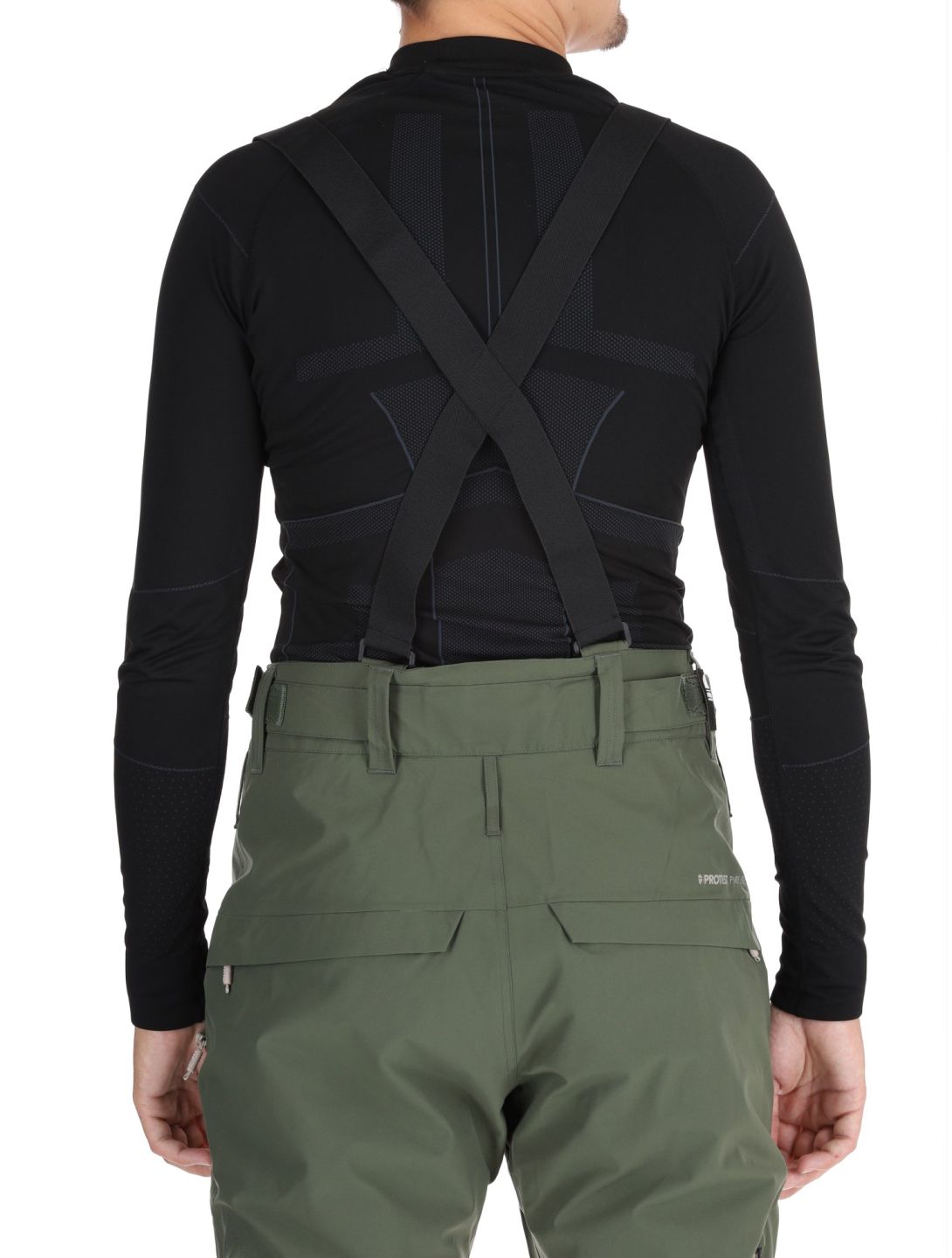 Protest, PRTMIKADO ski pants men Thyme green 