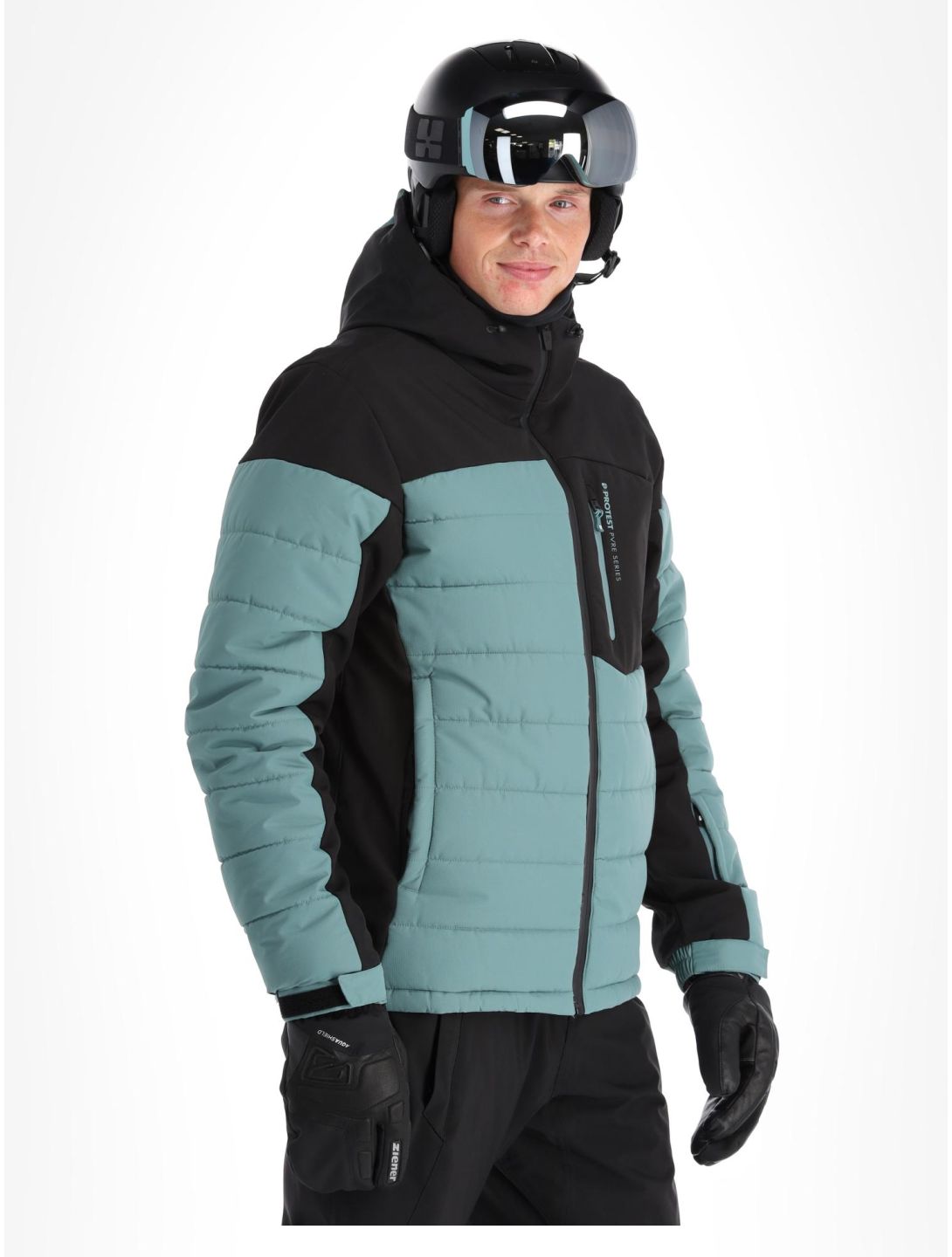 Protest, Prtmount ski jacket men Atlantic Green green 