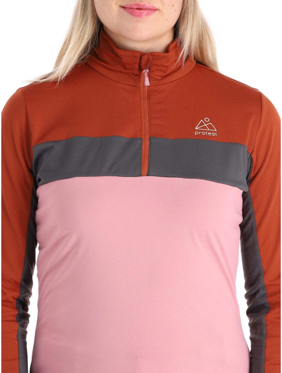 Protest, Prtnaiads pullover women Uluru Rust red 