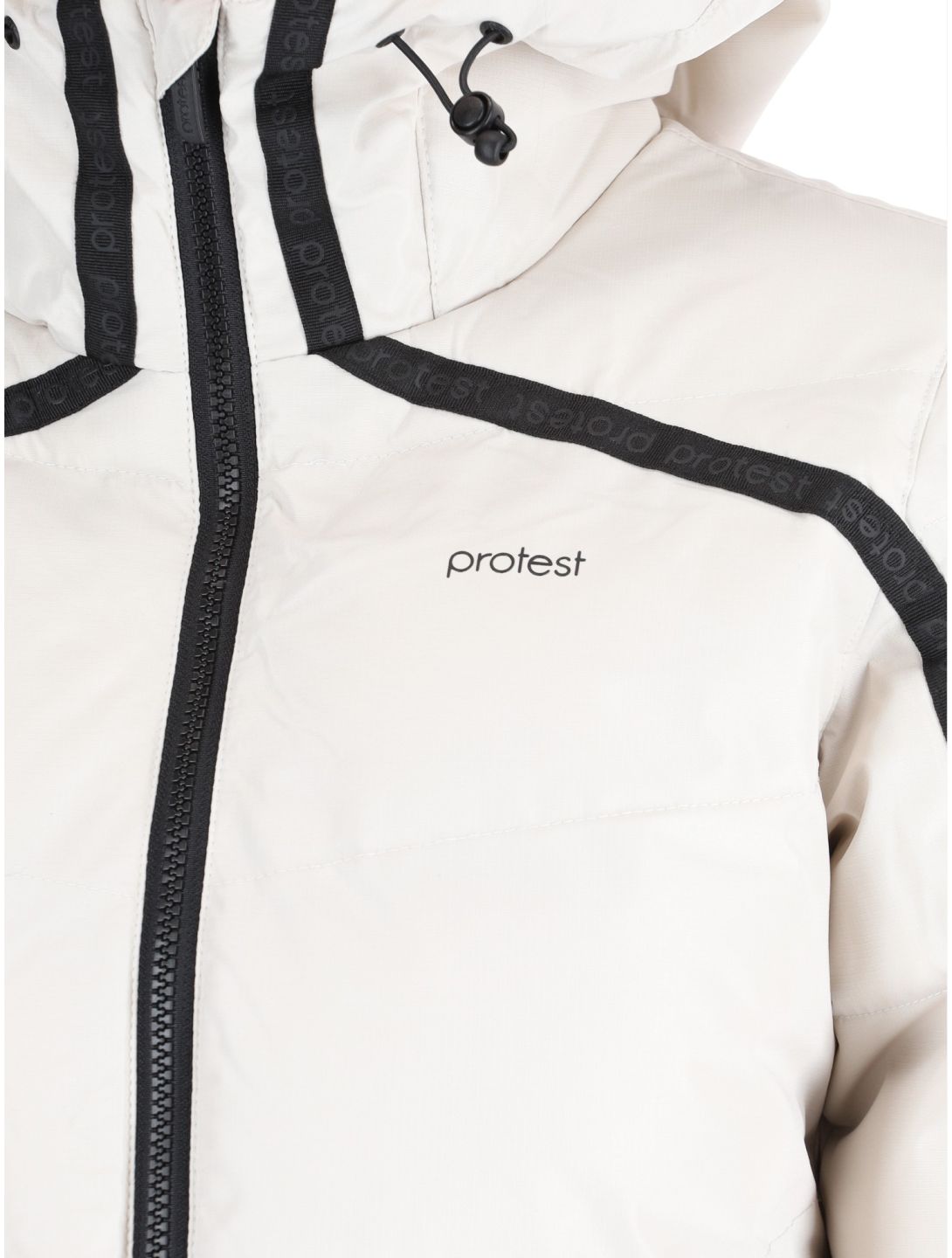 Protest, PRTONYX ski jacket women Kitoff White white 