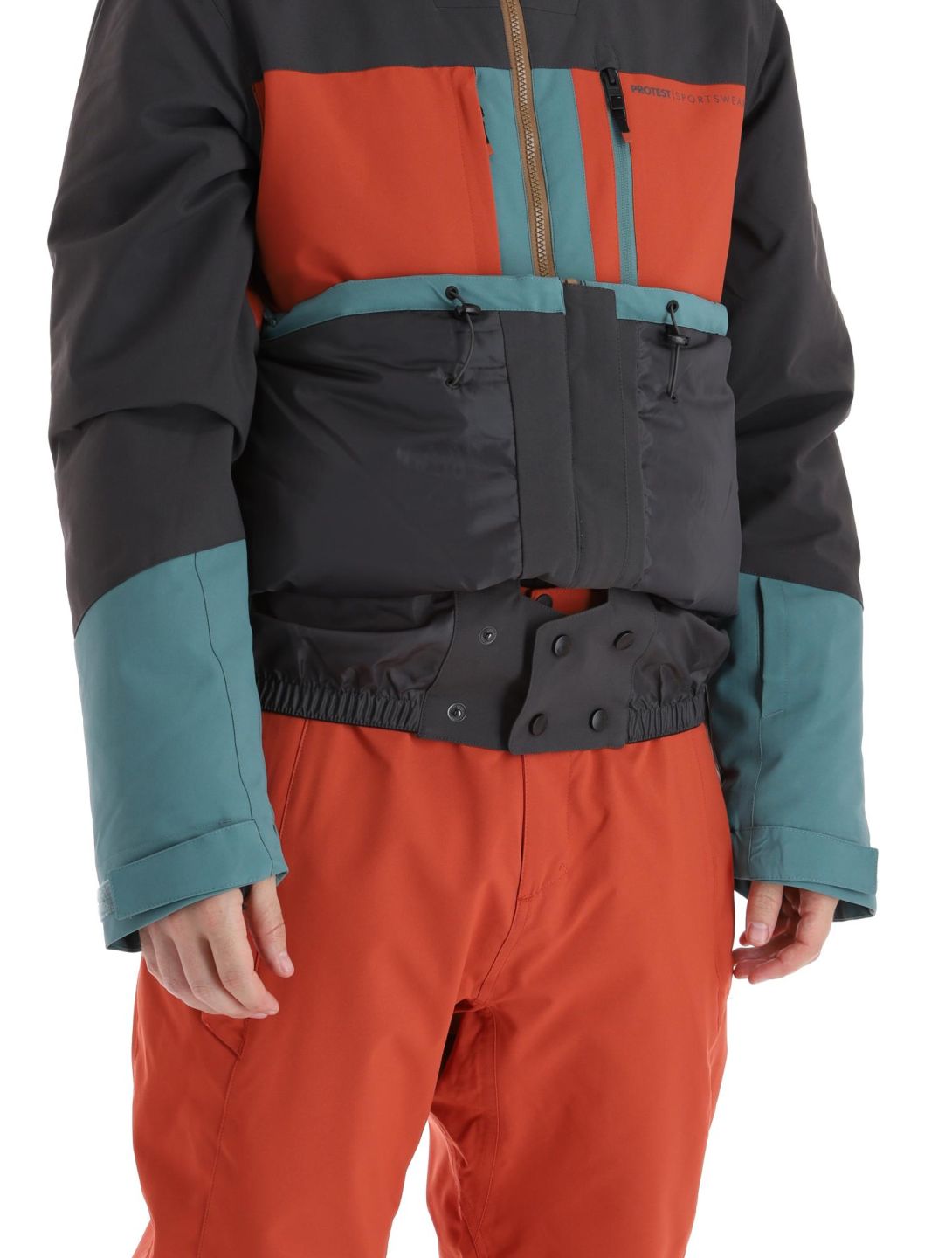 Protest, Prtpomano ski jacket men Atlantic Green green 