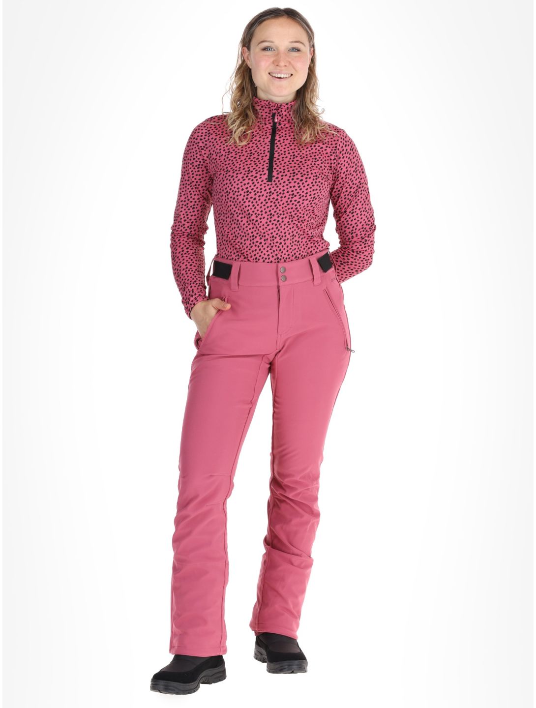 Protest, PRTRELOLE ski pants women Rose Dust pink 