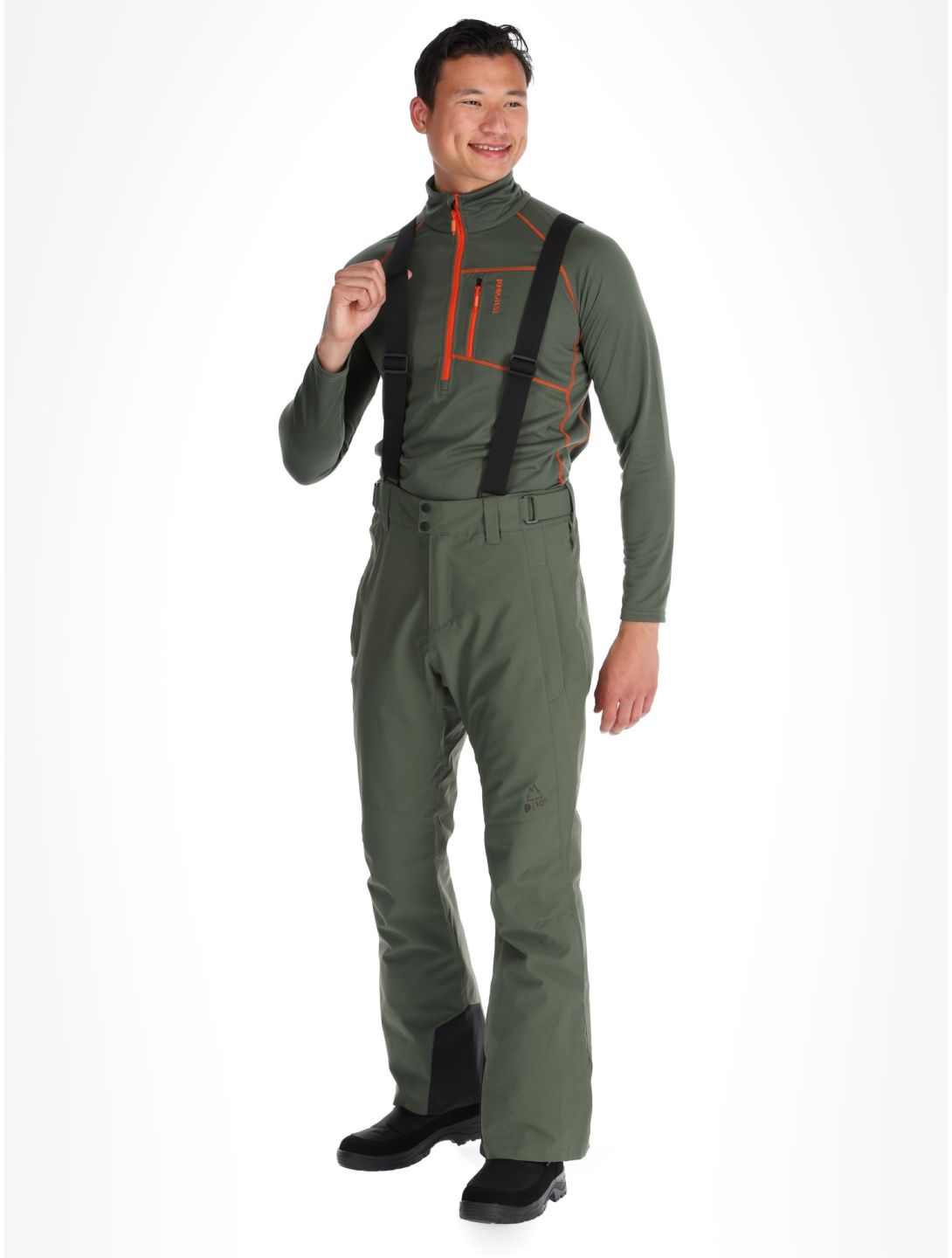 Protest, PRTROWENS ski pants men Thyme green 