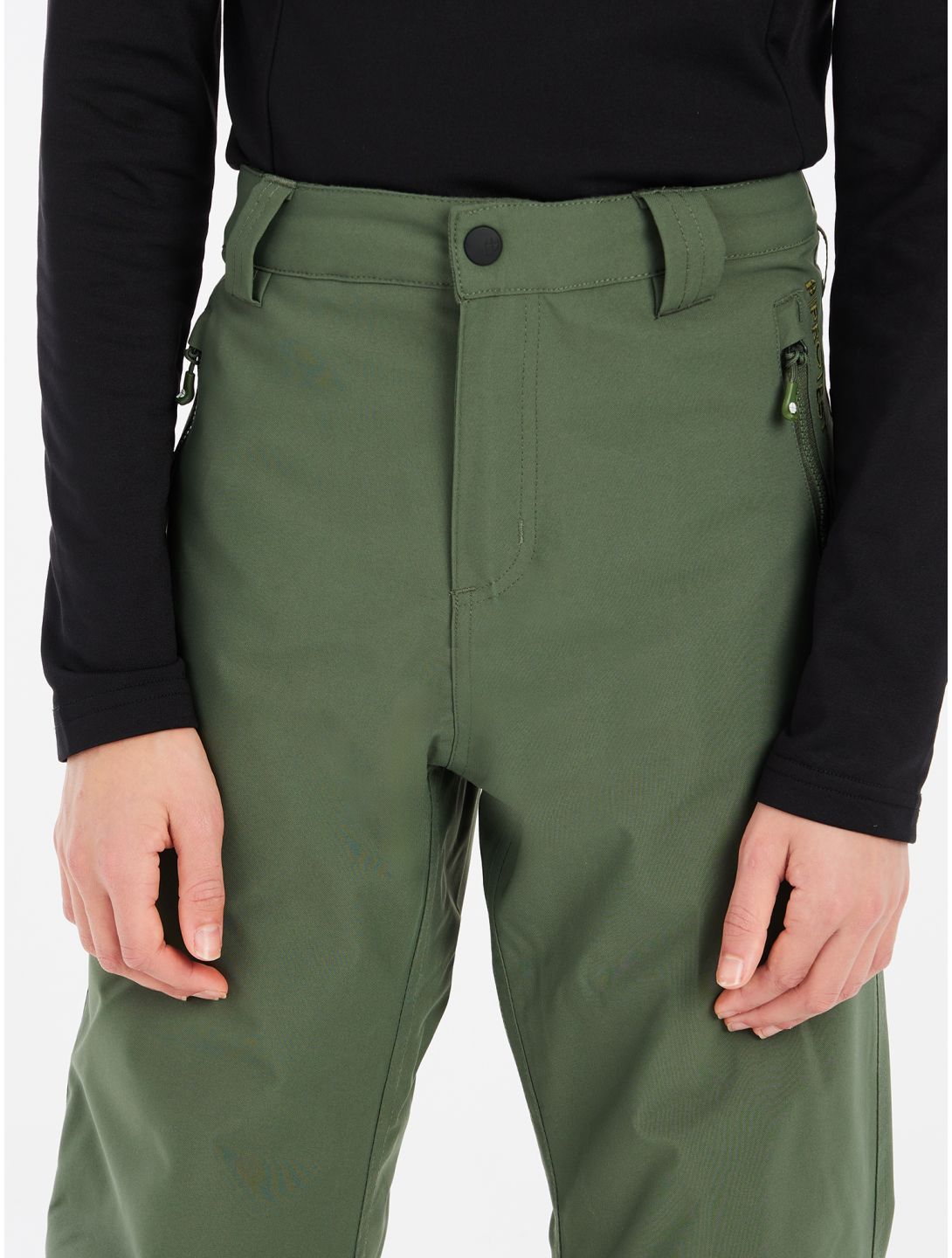 Protest, PRTSTERIO JR ski pants kids Thyme green 