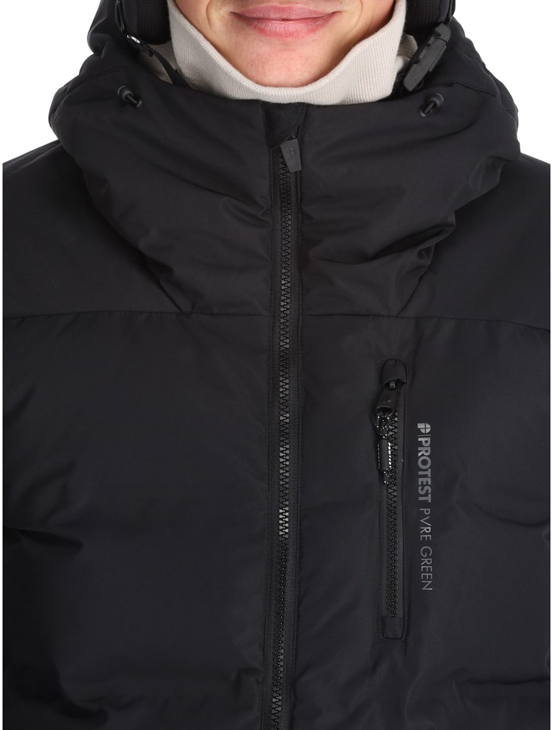 Protest, PRTSUPERIOR24 ski jacket men True Black black 