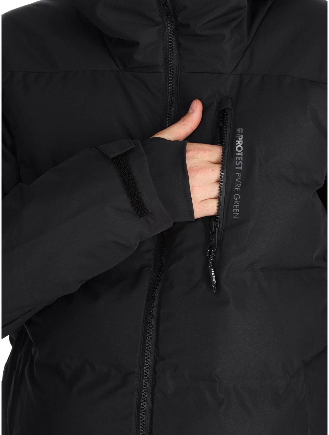 Protest, PRTSUPERIOR24 ski jacket men True Black black 