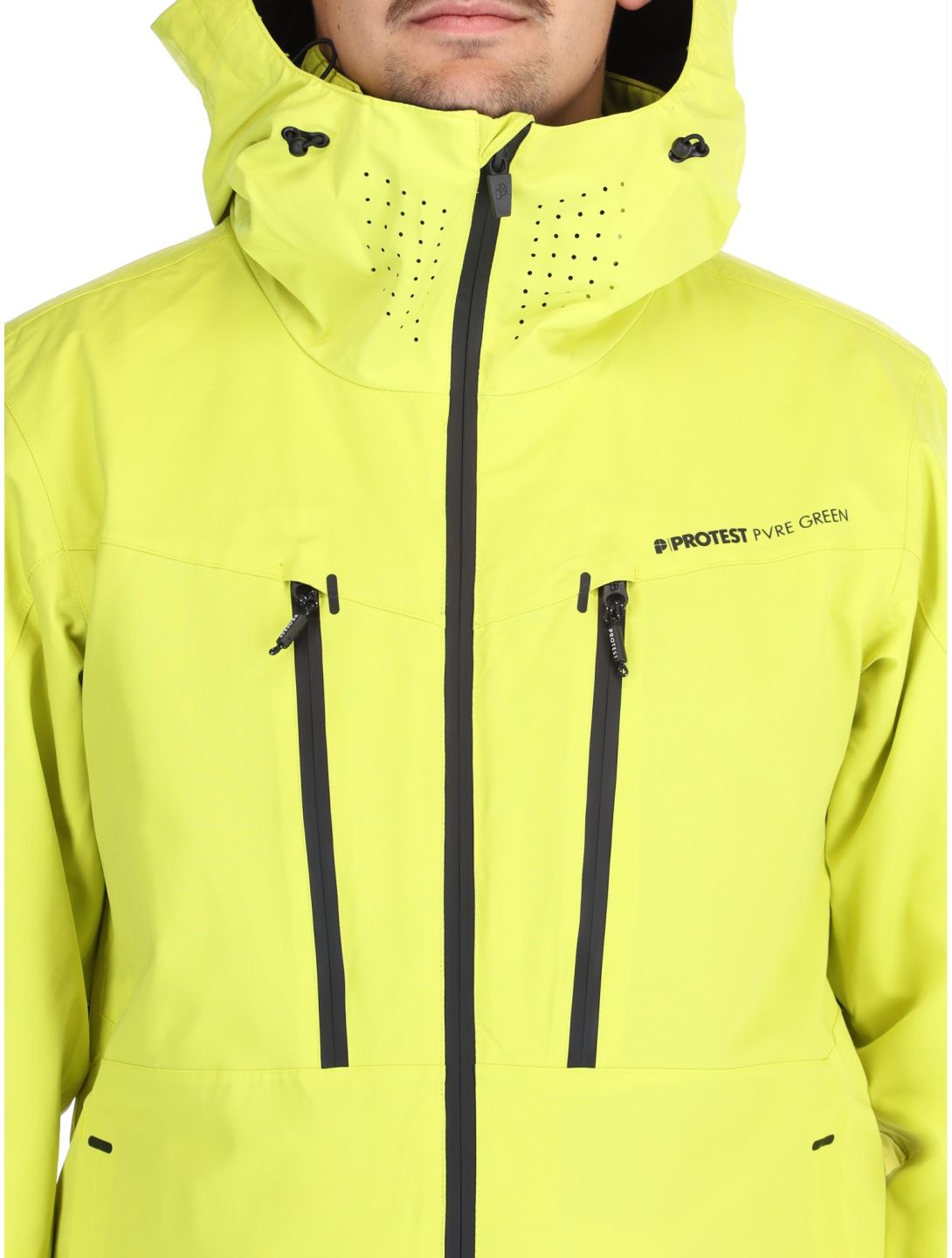 Protest, PRTTIMOTHY ski jacket men Limone yellow 