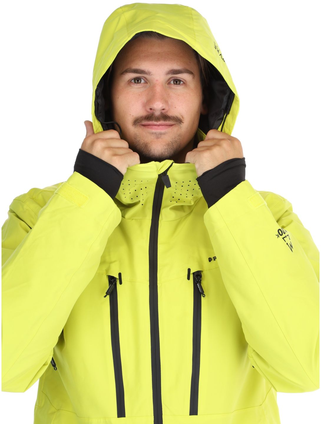 Protest, PRTTIMOTHY ski jacket men Limone yellow 