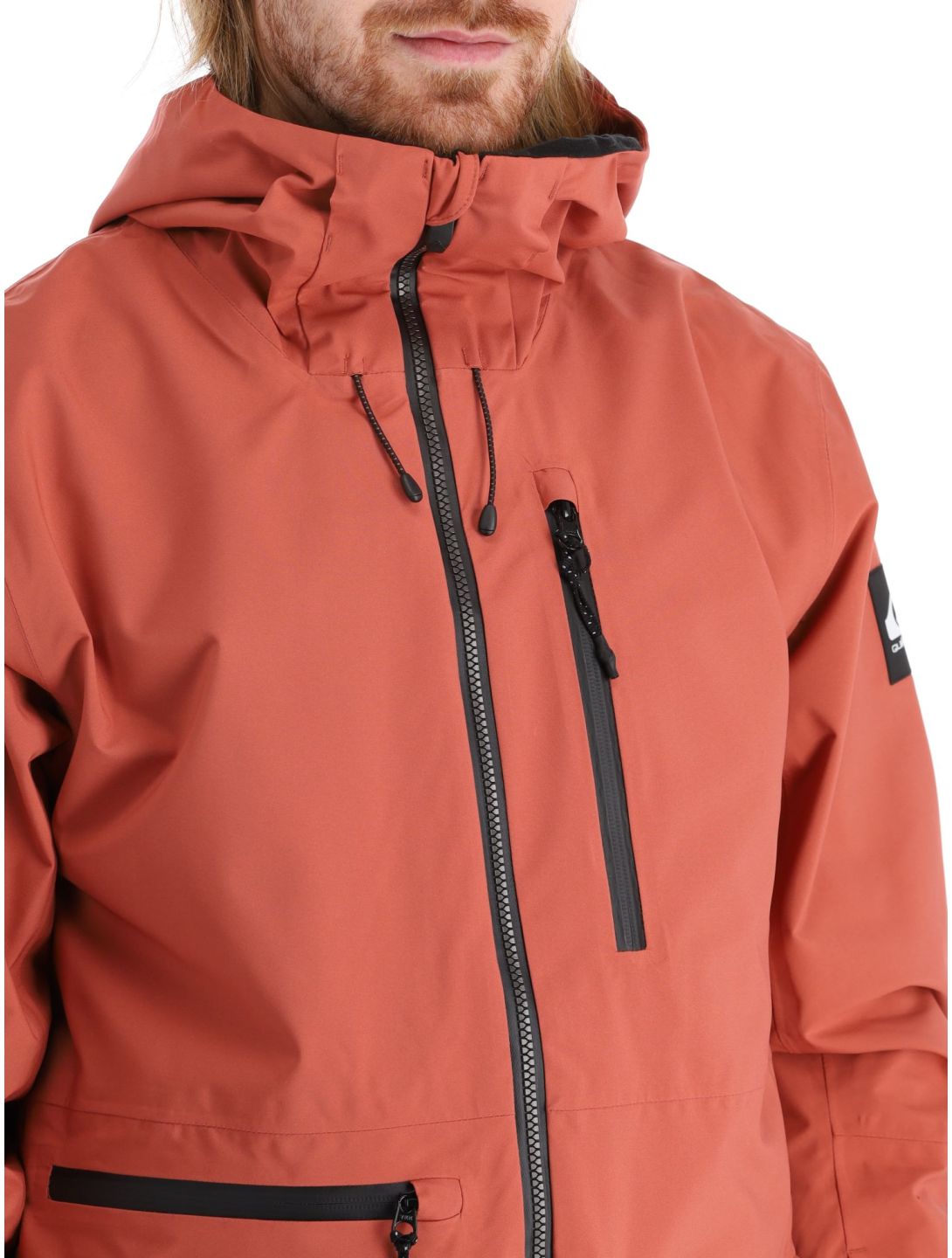 Quiksilver, Carlson ski jacket men Marsala red 