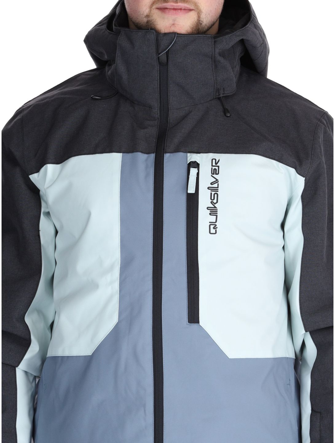 Quiksilver, Dawson ski jacket men Flint Stone grey 