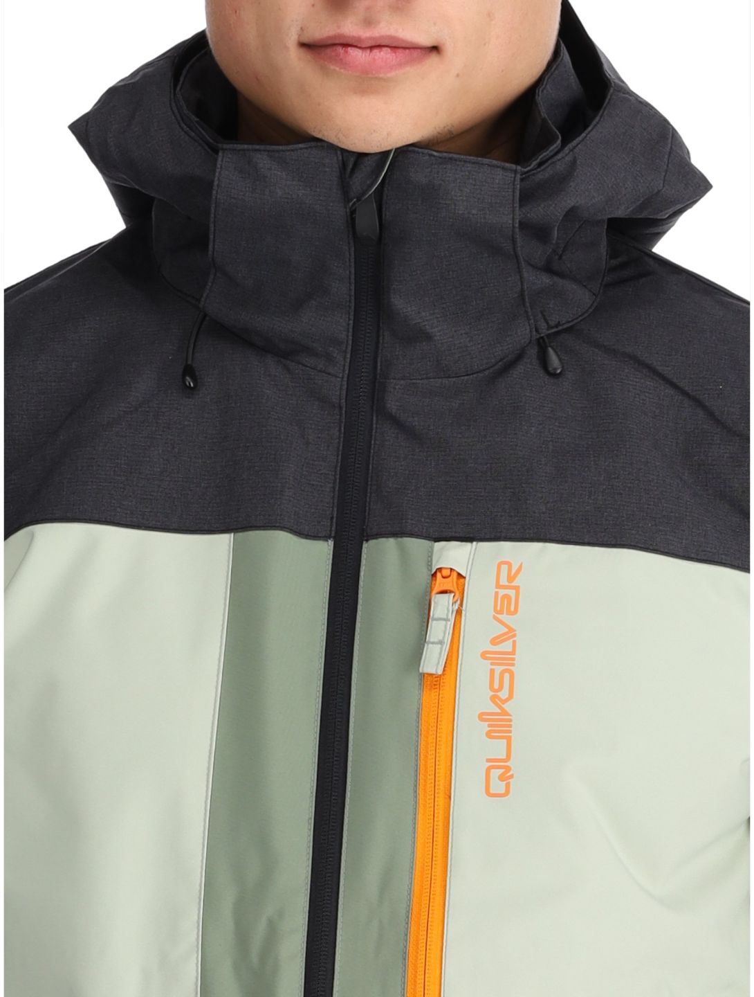 Quiksilver, Dawson ski jacket men Sea Spray black, green 