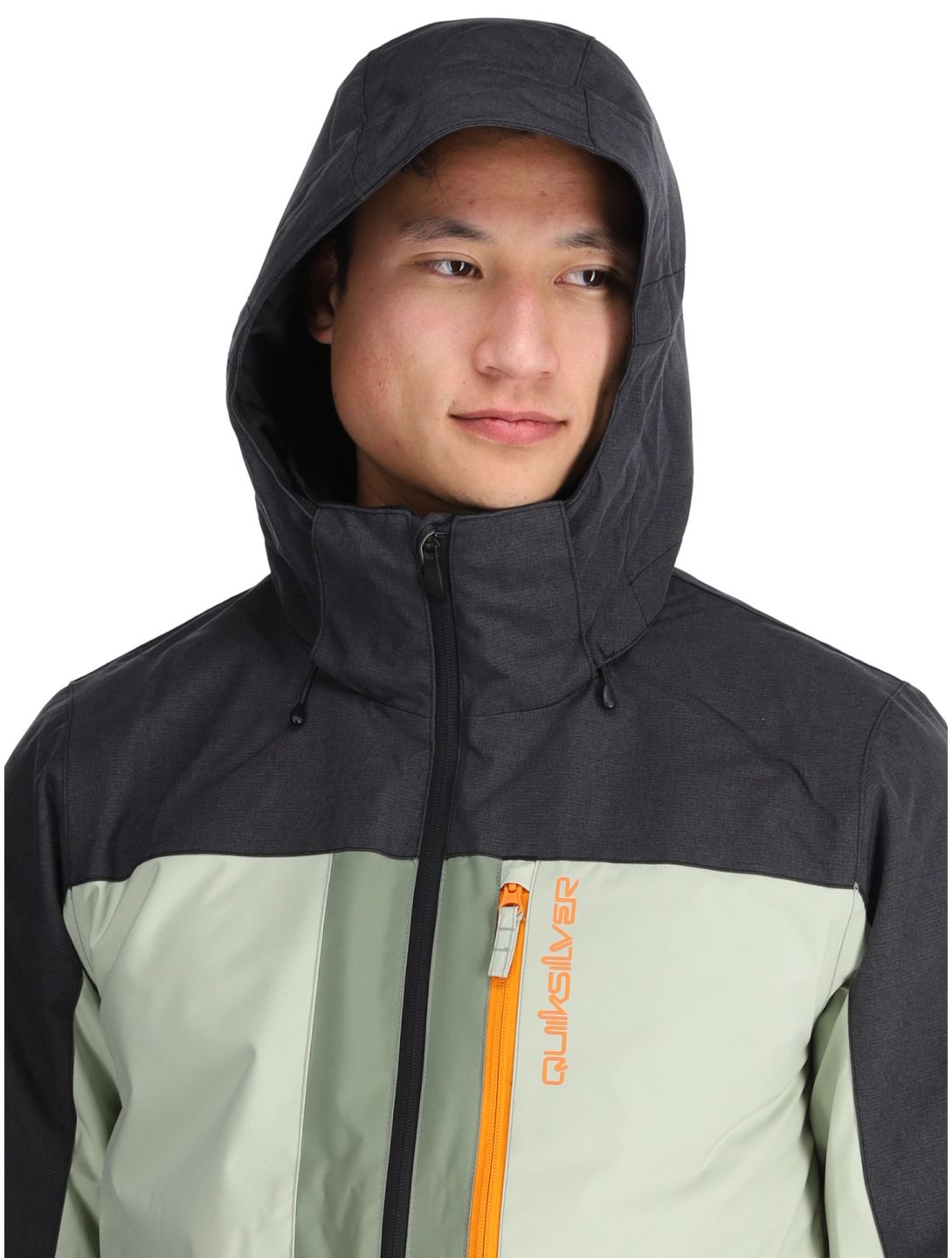 Quiksilver, Dawson ski jacket men Sea Spray black, green 