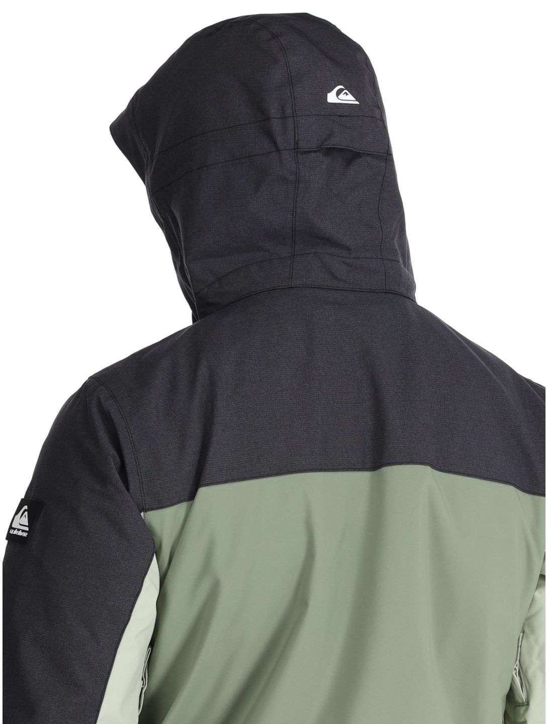 Quiksilver, Dawson ski jacket men Sea Spray black, green 