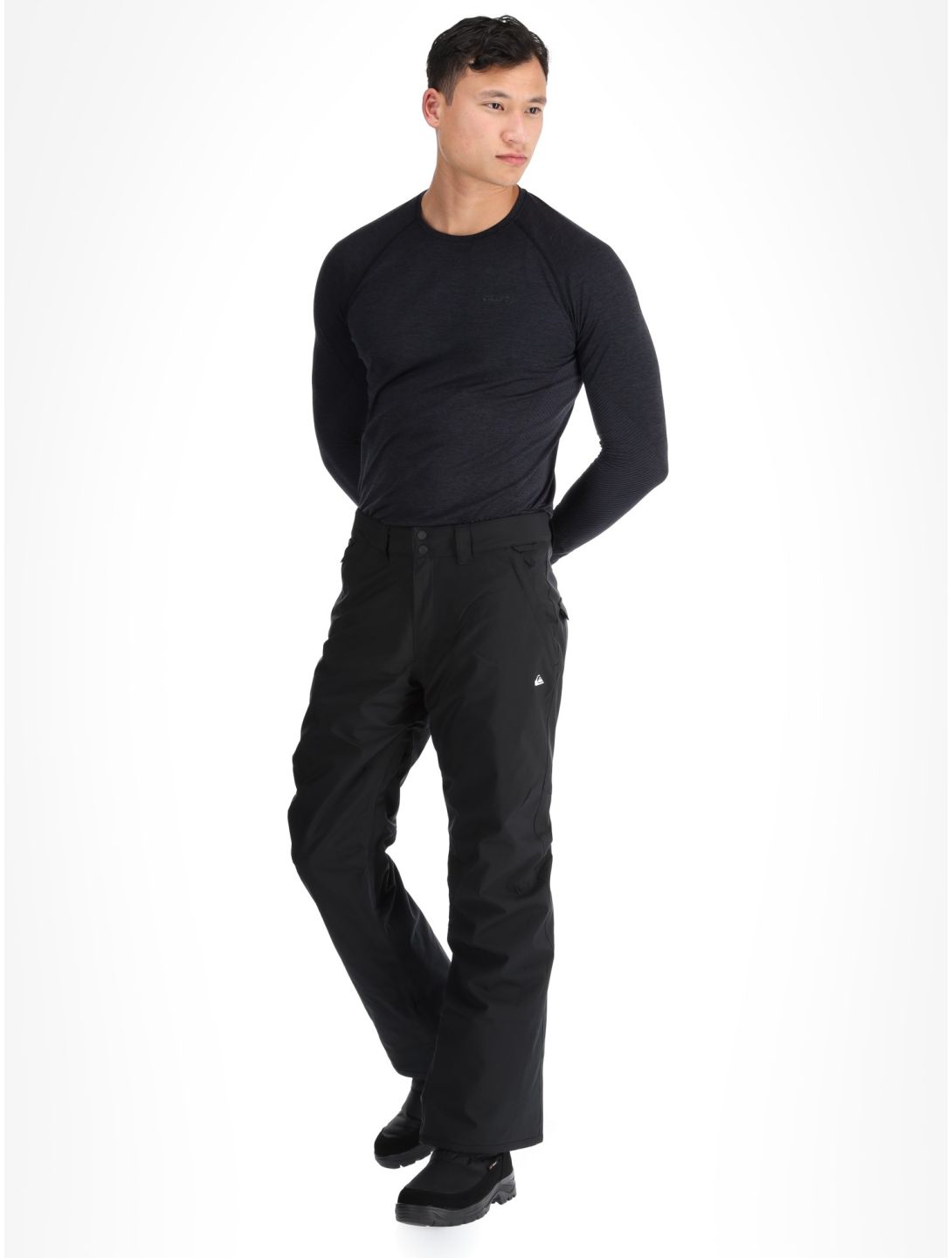 Quiksilver, Estate ski pants men True Black black 