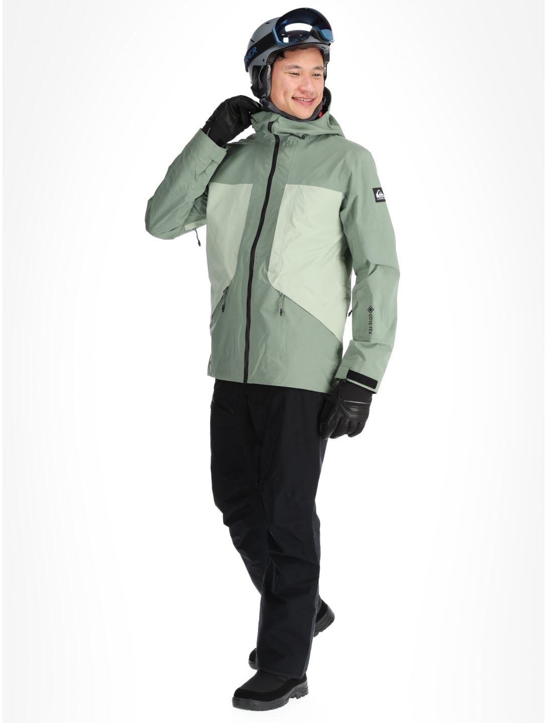 Quiksilver, Forever Strecht Gore-Tex ski jacket men Sea Spray green 