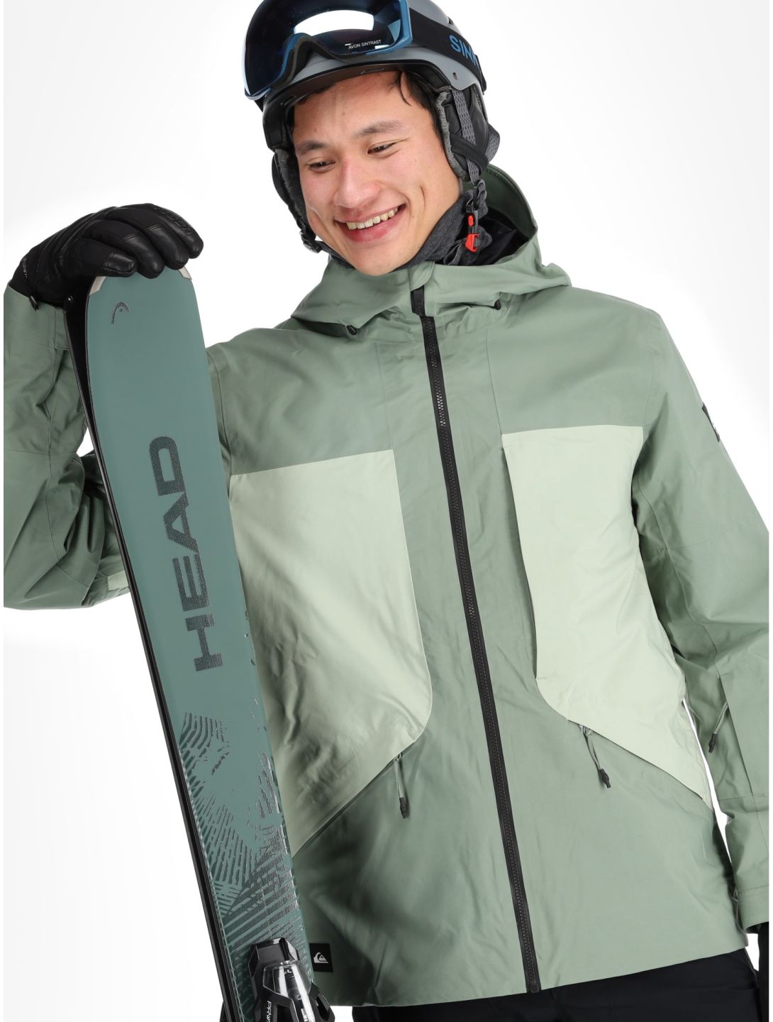 Quiksilver, Forever Strecht Gore-Tex ski jacket men Sea Spray green 