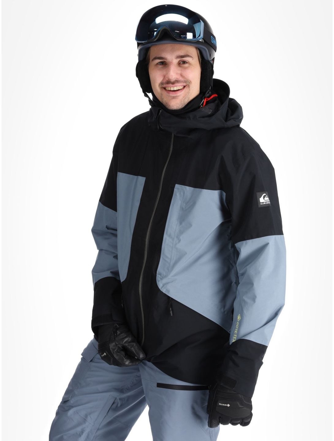 Quiksilver, Forever Strecht Gore-Tex ski jacket men Flint Stone grey 